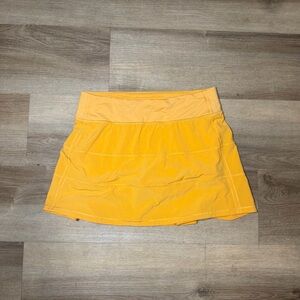 Lululemon Pace Rival Mid Rise Skirt Mango Dream Tennis Golf Women’s 6